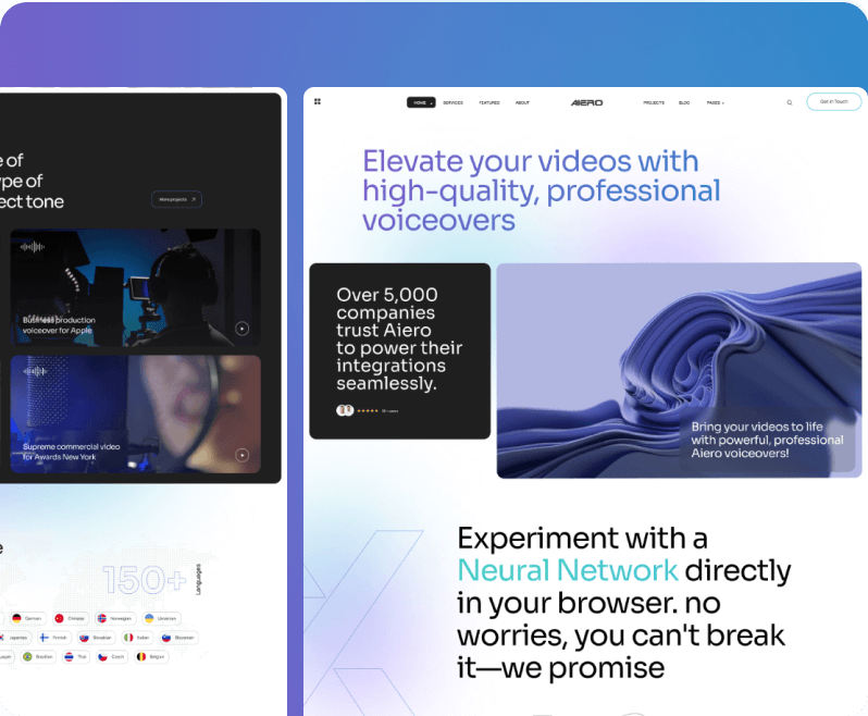 AI Agency & Technology HTML Template