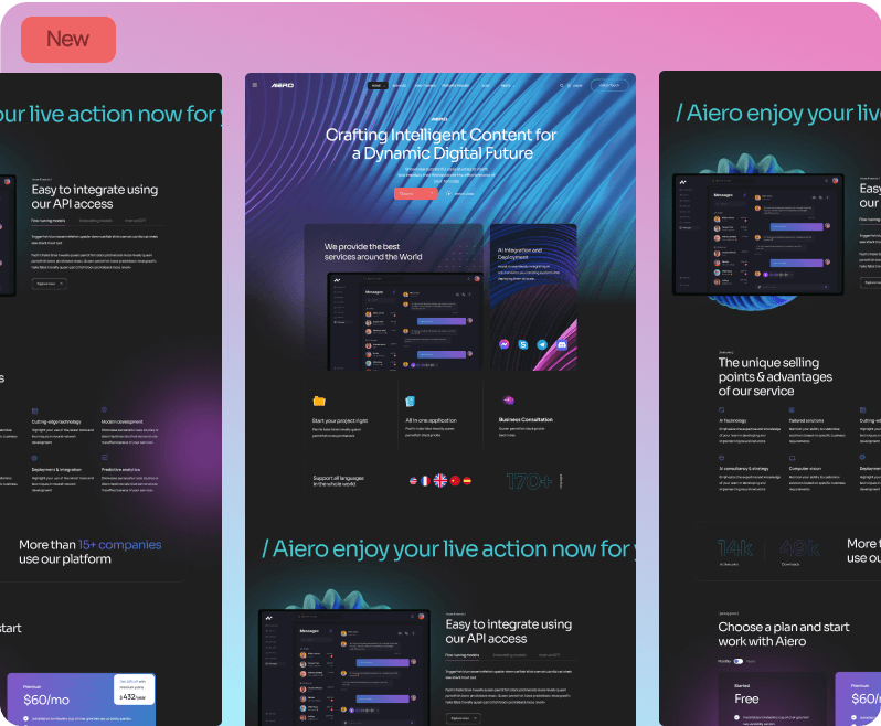 AI Agency & Technology HTML Template
